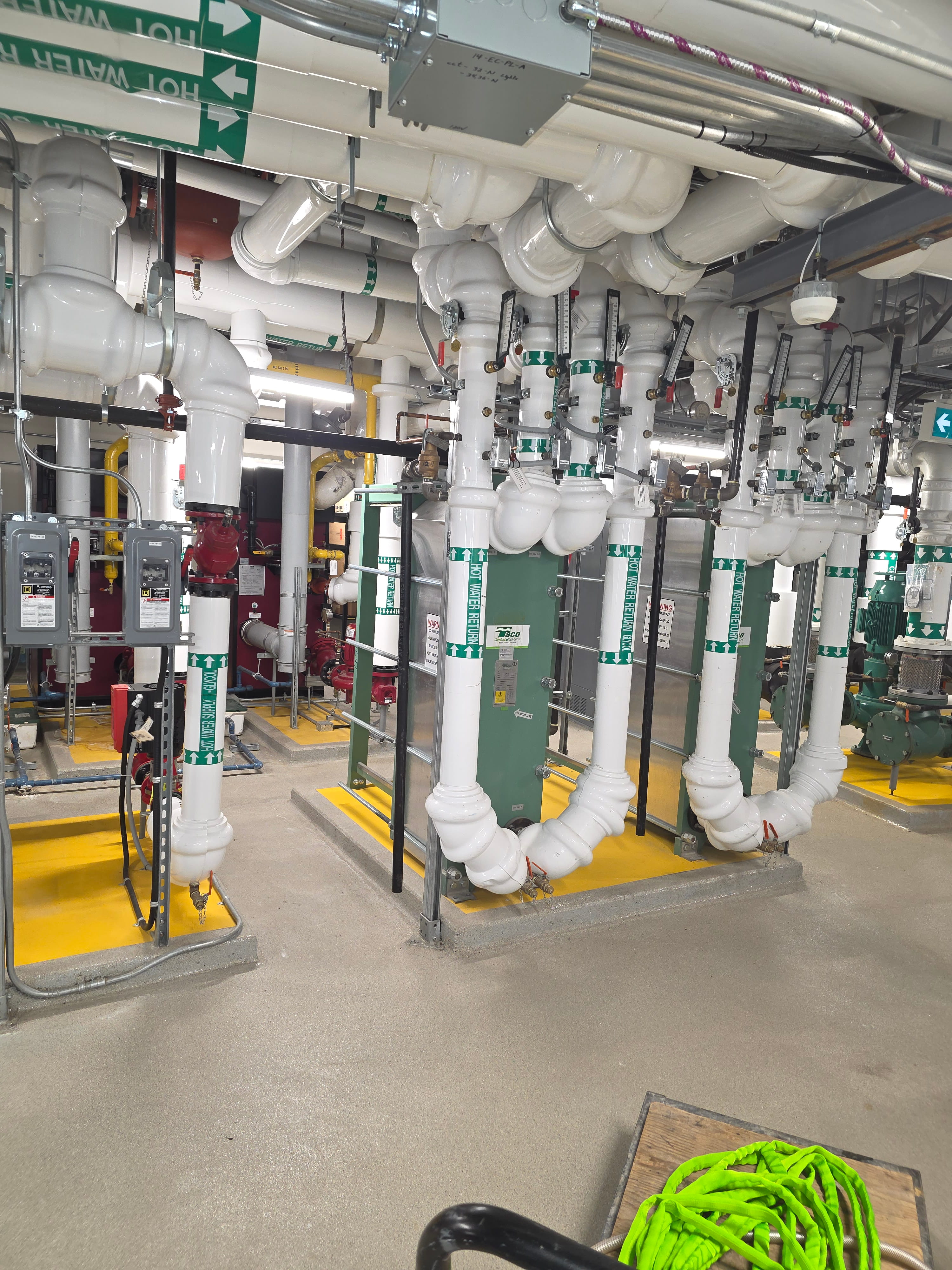 Plate and Frame Heat Exchanger Room
